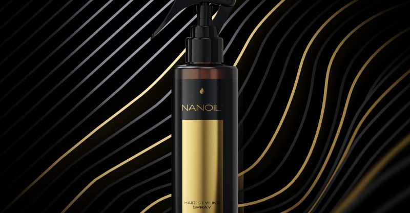 najlepszy spray do utrwalenia fryzury Nanoil
